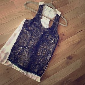 Rag and Bone Silk & Sequin Top szS